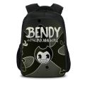 Anime Bendy And The Ink Machine Backpack for Teens Back To School Bags Student Bookbag Daily Backpack Mochila Notebook Gift.