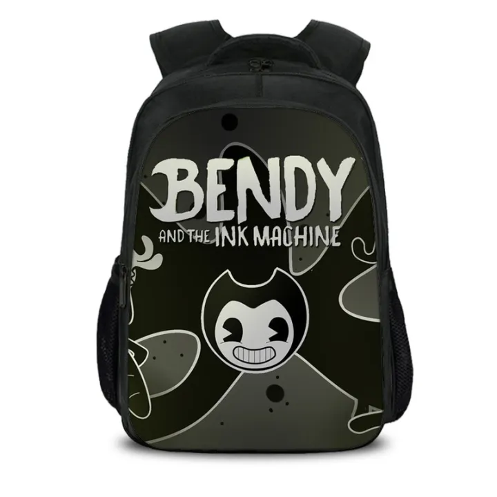 Anime%20Bendy%20And%20The%20Ink%20Machine%20Backpack%20for%20Teens%20Back%20To%20School%20Bags%20Student%20Bookbag%20Daily%20Backpack%20Mochila%20Notebook%20Gift%20-%20Image%207