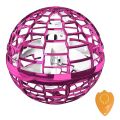 Shehave Flying Ball Toy with RGB Lights, 360° Hand Controlled Mini Flying Orb Toy, Flying Orb Ball Toys for Kids Adults Indoor Outdoor. 