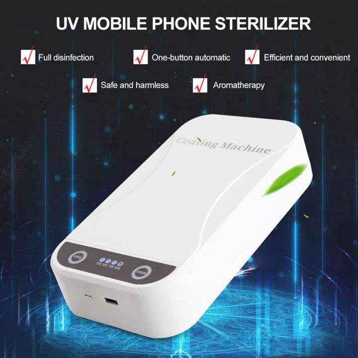 Portable Phone UV Sterilizer Cellphone Disinfection Box for Any Small Items