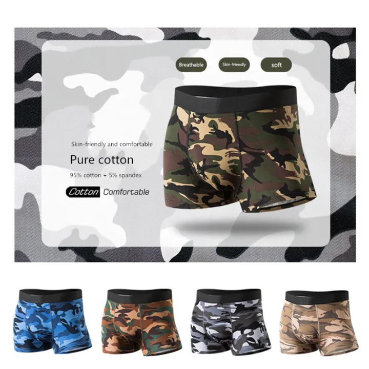 Men's%20boxers%20Camouflage%20Military%20panties%20man%20Cotton%20mens%20boxer%20shorts%20Underwear%20male%20Army%20Green%20Bulge%20Underpants%20For%20Men%20Gift%20-%20Image%202