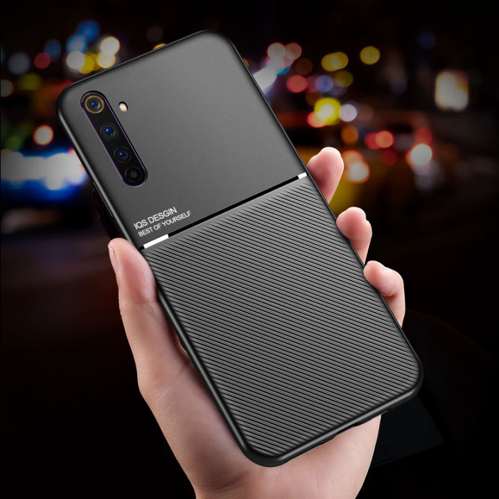 Case%20For%20Realme%206%20Casing%20Anti-fall%20Soft%20Non-slip%20Silicone%20Magic%20Grain%20Back%20Cover%20-%20Image%203