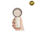 Honestime Presents JISULIFE FA43 Personal Handheld Portable Turbo Fan  4000mAh USB Rechargeable Personal Battery Operated Mini Small Pocket Fan with 5 Speeds for Travel/Outdoor/Home/Office. 