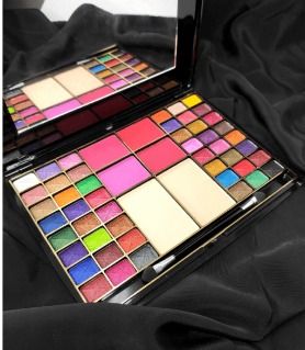 54 Color 3 in 1 Makeup kit, Roseleaf Supper 48 Color Eyeshadow & 4 Color Blusher, 2 Compact Pressed Powde