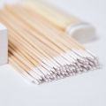 Nails Wood Cotton Swab Clean Sticks Bud Tip Wooden Cotton Head Manicure Detail Corrector Nail Polish Remover Art Tool. 