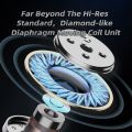 QKZ AK7 3.5mm Wired Headphones Musician HiFi Earphone Dual Drive Bass Stereo Headset Games Sports Earphones with Microphone. 