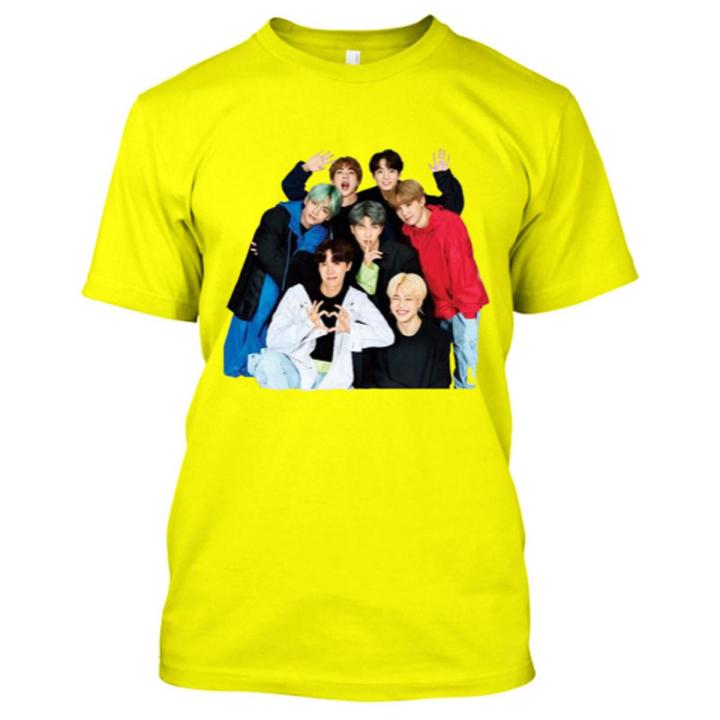 BTS Jungkook Flower Face Design T-shirt