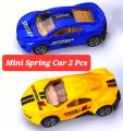 Mini Spring Racing Car Multicolor-2 Pcs. 