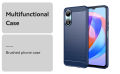 Honor X5 Plus Carbon Fiber Hi Quality Camera Lens Protection Black Color Premium Soft Mobile Back Cover- Black for HONOR X5 Plus.