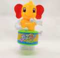 Elephant Dhol Doll-Funny Toy for baby-Yellow. 