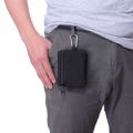 Wallet For Hook Women Men Zipper Coin Purse Key Holder Card Case Keychain Housekeeper Purse Bag.