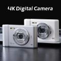 4K Digital Camera 50 Megapixels HD Photography Travel Selfie Camera 2.4 inch Screen Entry-Level Kids Campus Selfie Mini Camera.