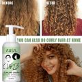 （NEW）50ml Hair Curling Cream Enhancer Moisturizing Styling Repair Curling Essence Hair Care Elastin Setting Cream. 