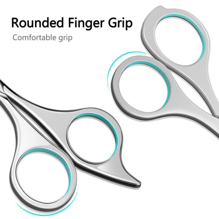 Facial%20Hair%20Scissors%20For%20Men%20Women,%20Stainless%20Steel%20Eyebrow%20Trimmer%20Nose%20Hair%20Cutting%20Scissors%20-%20Image%204