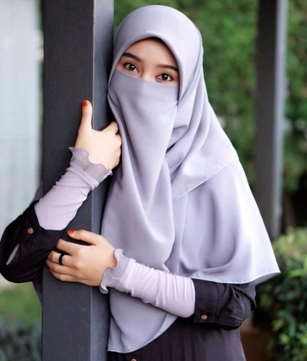 instant hijab with niqab