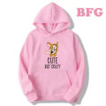 Sexy Women Fashion Hoodie - Casual Pullover Sweatshirt for Young Women.