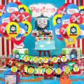 Thomas Cake Topper Thomas Train and His Friends Cupcake Toppers Birthday Decorations Kids Boy Party Favors Baby Shower Supplies. 