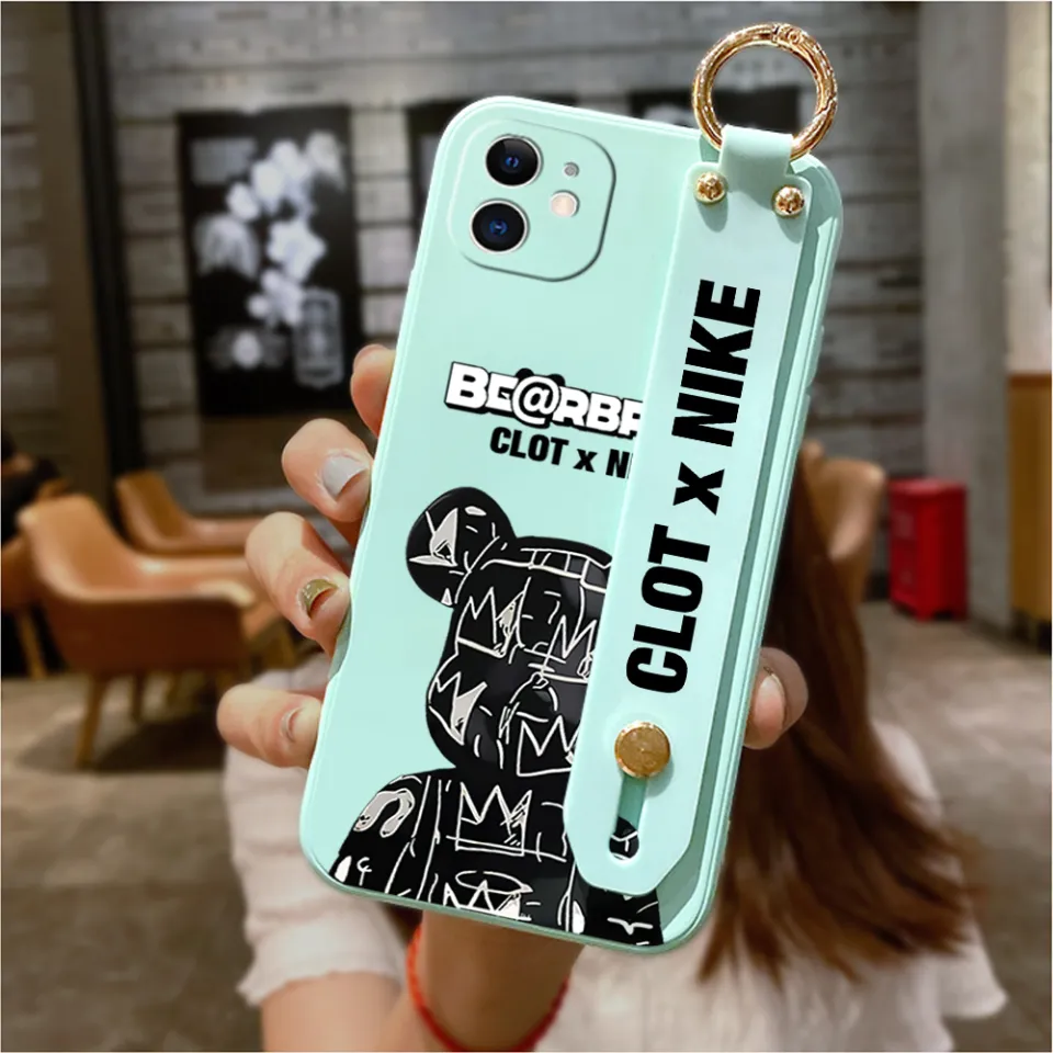 Hontinga for Realme Pro Wrist Strap Case Fashion Black Brand