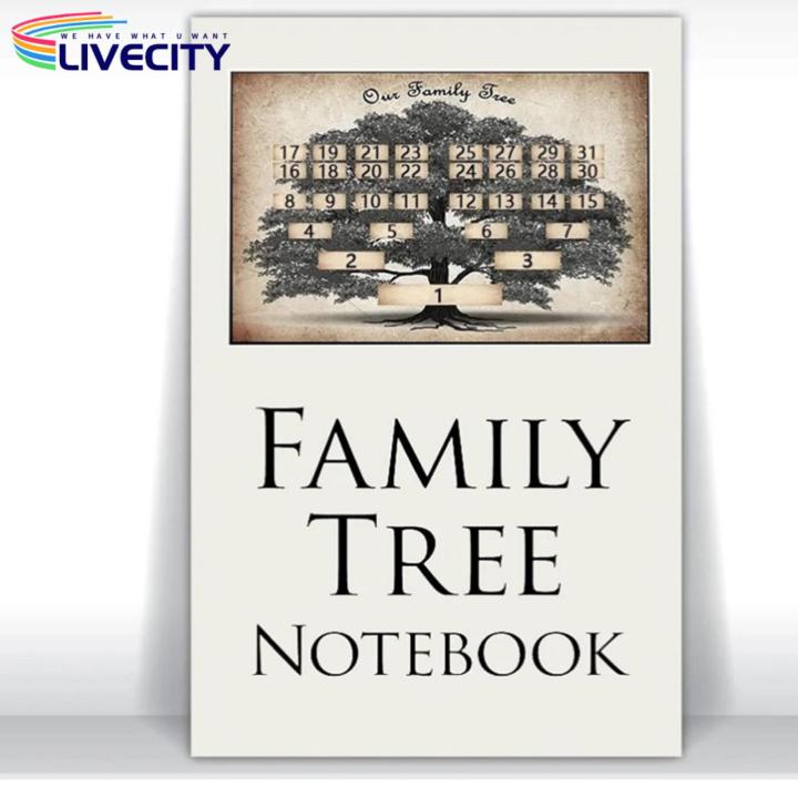 Family book Discover Family Roots Ancestor Record Journal Perfect Gift for Genealogy Enthusiasts in Soutast Asia Family Keepsake