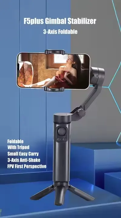 Mobile%20phone%20F5%20plus%203-axis%20gimbal%20stabilizer%20with%20lightweight%203-axis%20anti-shake%20handheld%20gimbal%20foldable%20shooting%20Vlog%20-%20Image%207
