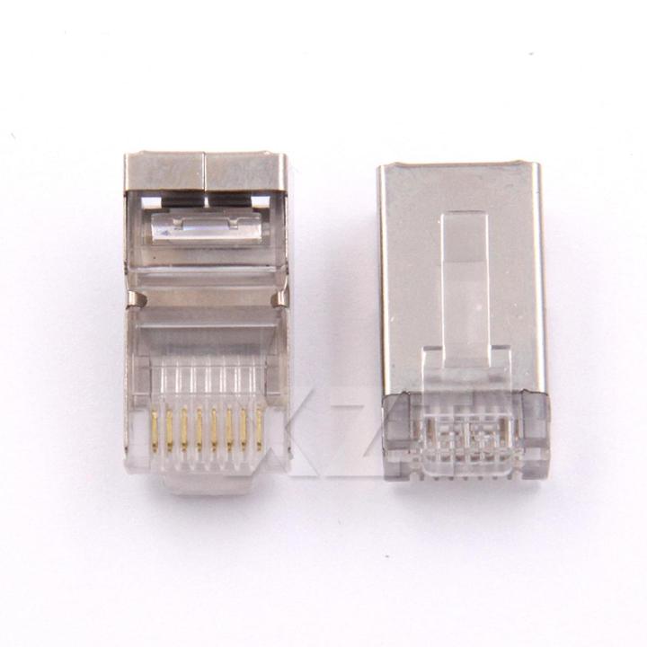 RJ45 Connector (Metal Shielded) 10 Pcs