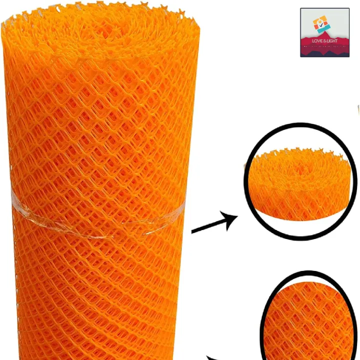 Polyvinyl%20Chloride-PVC%201%20Inch%20Plastic%20Garden%20Fencing%20Net%20(2%20x%203)%20Ft/(24%20x%2036)%20Inch,%20Polyvinyl%20Chloride-PVC%20Poultry%20Netting%20&%20Chicken%20Wire%20Fencing%20Roll,%20PVC%20Barricade%20Netting-Love%20&%20Light%20-%20Image%204