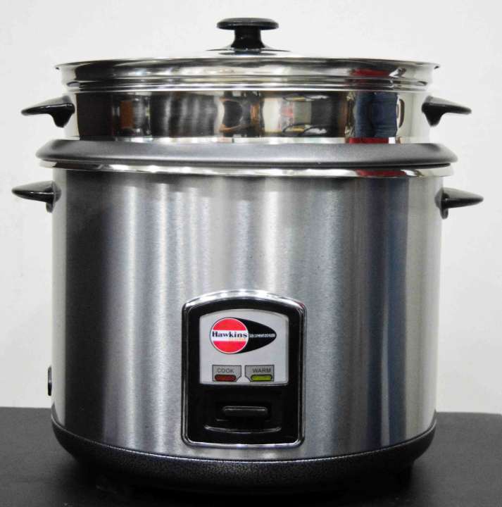 Hopkins Rice Cooker Hawkins Single Pot Rice Cooker - 2.8 Litter Automatically Crockeries ...