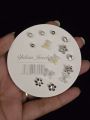 7 Pairs Earrings Set for Girls Women's Fashion Jewelry - Multicolor. 