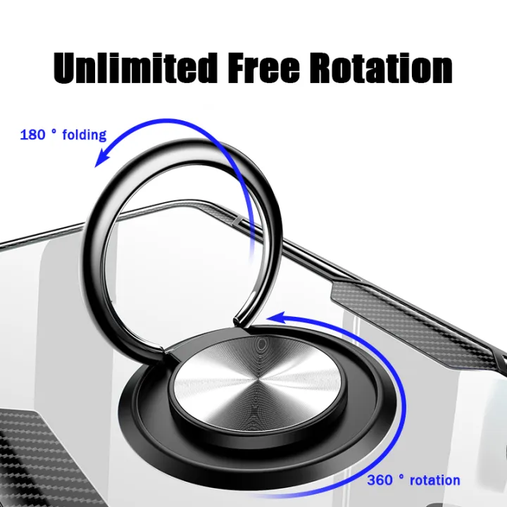 Phone%20Case%20Redmi%209%20Power%20Back%20Cover%20Magnetic%20Transparent%20Clear%20Armor%20Ring%20Shockproof%20Back%20Cover%20for%20Mi%20Redmi9%20Power%20Case%20-%20Image%207