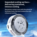 Mobilife Magnetic Phone Cooler for Gaming, High Power Semiconductor Cooling Fan for Phone, RGB Light.