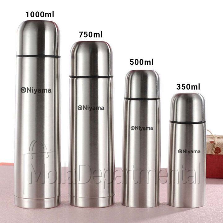 350/500/750/1000ml Thermos Flask Stainless Steel Insulated Vacuum Camping  Hiking winter