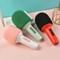 1 Set Wireless Micro-phone with Wacky Sound Effects Bluetooth-compatible 5.0 Echo Effect Wireless Microphone Singing Supplies. 