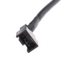 PC Adapter Fan 4pin PWM extender cable 4pin to 3 Ways Y Splitter Cable - 268716108.