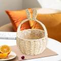 Easter Eggs Candies Gift Storage Basket Cute 7x11inch for Kids Girls Boys.