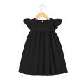Girls Sleeveless Dress Childrens Simple Style Pure Cotton viscous fabrics Tank Top Dress Kids Clothes. 