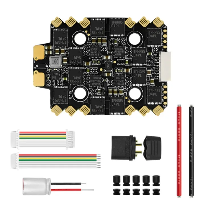 E70 G1 4-In-1 ESC 2-8S 70A BLHeli 32-Bit 128K ESC for FPV Racing Supports Real-Time Updating of Motor Speed Data