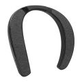 Neck Speaker, Neckband Bluetooth Speaker Support Small Memory Card Wearable Stereo Noise Cancelling for Home for Travel.