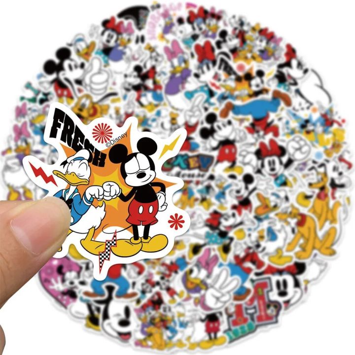 10/30/50pcs%20Disney%20Cute%20Cartoon%20Mickey%20Mouse%20Stickers%20Decals%20Guitar%20Laptop%20Phone%20Luggage%20Motorcycle%20Waterproof%20Sticker%20Kid%20Toy%20-%20Image%203