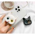 Cat Pop Socket For Girls Universal For All Mobile Phones & Tablets - Mobile Stand - Mobile Stand. 