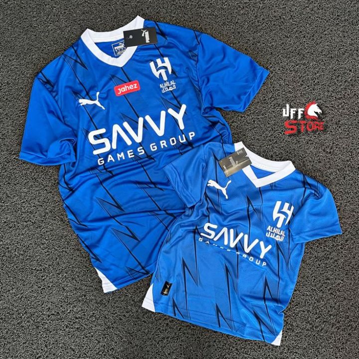 Al-Hilal Short Sleeve Football Jersey For Man - Al Hilal T Shirt For Man - Al Hilal Jersey