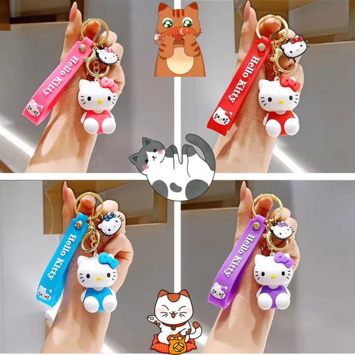 Kawaii%20Sanrio%20Hello%20Kitty%20Keychain%20Cartoon%20Doll%20Cute%20Kitty%20Pvc%20Key%20Chain%20Soft%20Rubber%20Car%20Key%20Ring%20Women%20Bag%20Pendant%20Girl%20Gift%20-%20Image%203