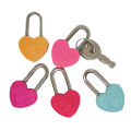 Plastic Case Mini Heart Shape Padlocks Mini Padlocks With With 2 Keys Lock for Travel Jewelry Box Diary Book Suitcase Cherry Super Store.