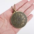 Seven Archangel Solomon Kabbalah pendant vintage Angel seal necklace personality men  's Amulet jewelry accessories. 