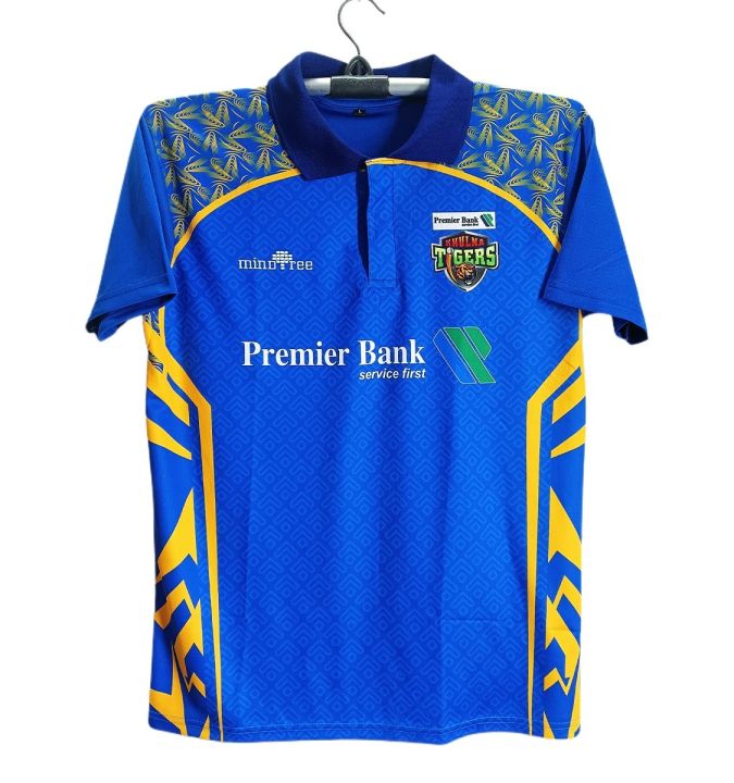 Khulna Tigers Jersey for Man - Short Sleeve Collar Polo BPL Jersey - Khulna Cricket Jersey 2024