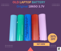 Old Laptop 1pcs -18650 3.7V Rechargeable Li Ion Battery. 