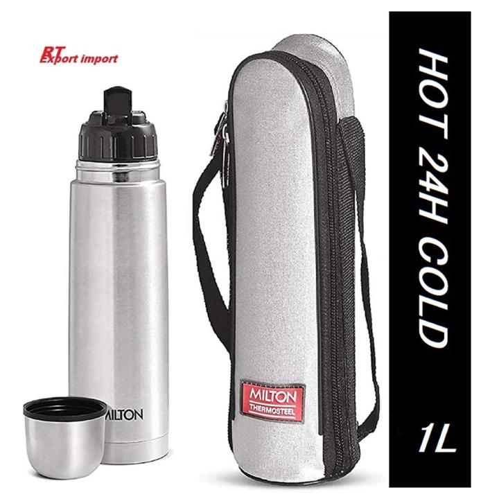 MILTON Thermosteel Flip Lid Flask-1000ml (1L)