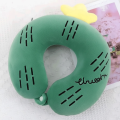 Comfortable Travel Neck Pillow for Car & Plane, Soft Fabric, Cartoon Character Design, Ideal for Long Trips and Home Decor. 