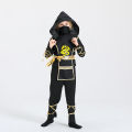 Anime Boys NINJA Cosplay Costume Jumpsuit Outfits Fantasia Children Boys Halloween Performance Samurai Costume Ninja costume.