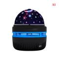 Disco Ball Light Led Usb RGB Magic DJ Strobe Pinspot Star Projector Rotating Car. 