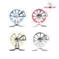 Silver Colour Full Metal Fly Fishing Reel Ultralight 50g – Long Distance Ice Fishing Reel, Front Drag (Hook & Hunt).. 